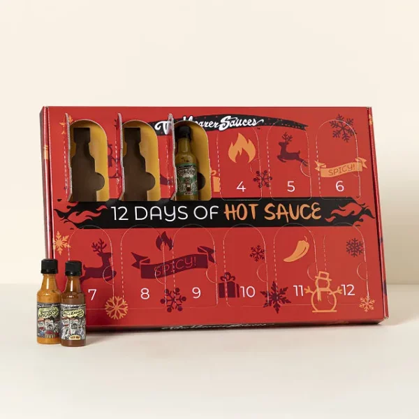 12 Days Of Hot Sauce Advent Calendar