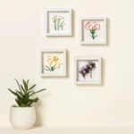 Birth Month Flower 3d Art A