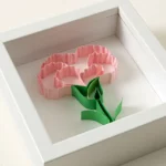 Birth Month Flower 3d Art B