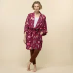 Birth Month Flower Robe A