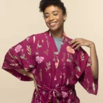 Birth Month Flower Robe V