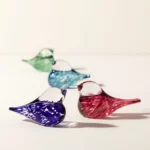 Birthstone Glass Bird