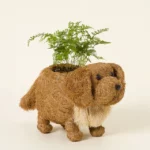 Coconut Fiber Dog Planter 1