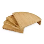 Compact Swivel Cheese Board With Knives 1