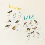 Fowl Language Tea Towels - Tits & Boobies