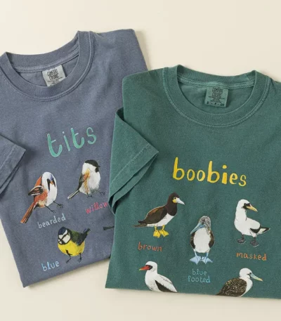 Fowl Language Tee - Tits & Boobies