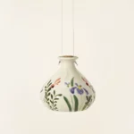 Hand-painted Porcelain Hummingbird Feeder 2