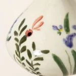 Hand-painted Porcelain Hummingbird Feeder 3