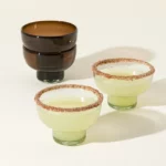 Handblown Margarita Glasses