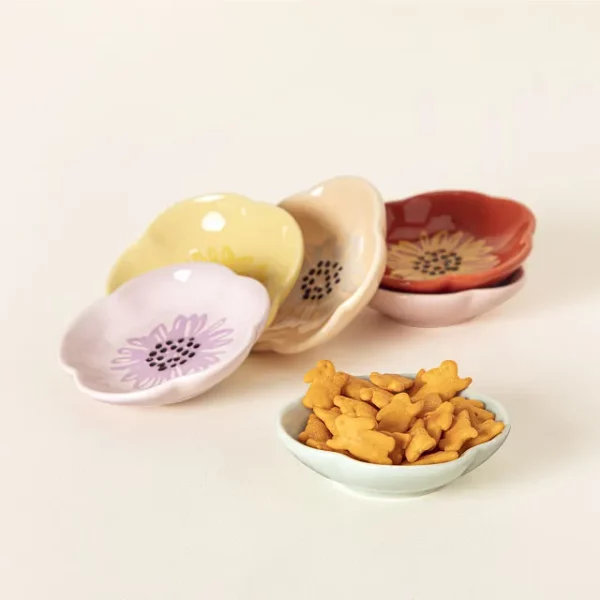 Little Flower Snack Bowls 1