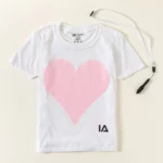 Love Heart Light Up Drawing Tees 1