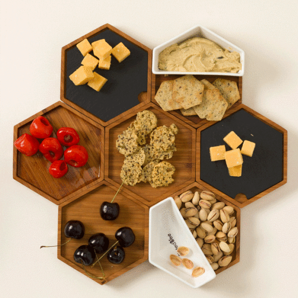 Modular Honeycomb Serving Set 1