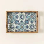 Sea & Sky Tunisian Tile Tray