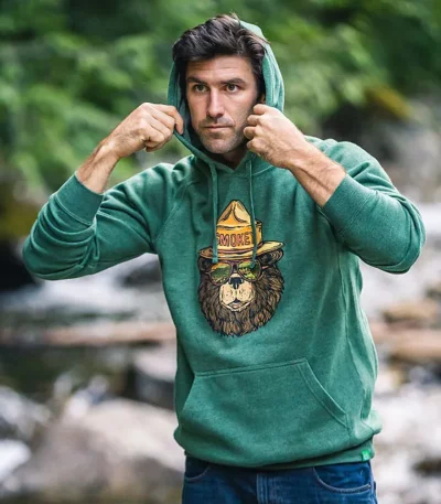 Smokey The Groovy Bear Sweatshirt 1