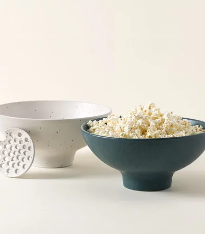 The Popcorn Bowl With Kernel Sifter