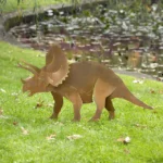 Triceratops Garden Sculpture 1