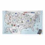 Usa Coloring Tablecloth 1