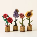 Wooden Flower Bouquet Building Kit 2