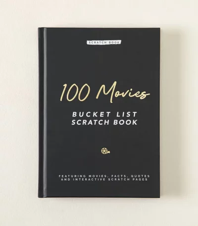 100 Movies Scratch Off Bucket List Book