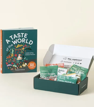 A Taste Of The World Cookbook And Spice Sampler