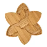 Bamboo Lotus Serving Board 3