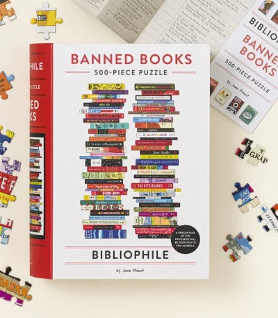 Banned Books Puzzle & Reading Checklist