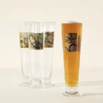 Bicycle Art Beer Glasses