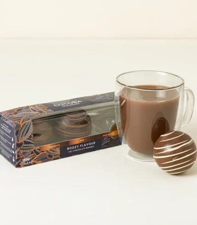 Boozy Flavored Hot Chocolate Bombs