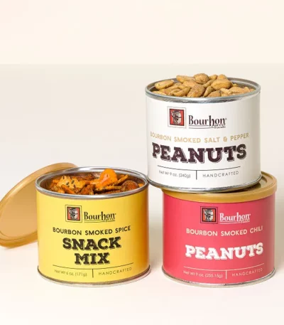 Bourbon Smoked Snack Trio