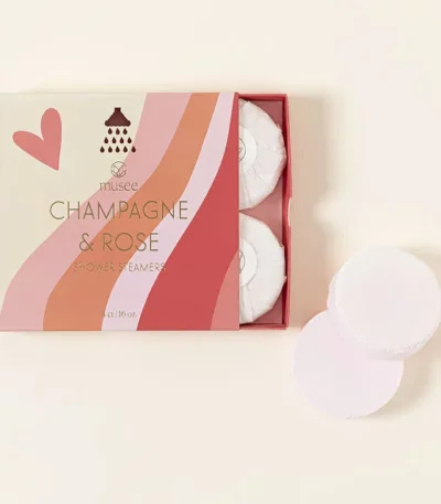 Champagne & Rose Shower Steamers