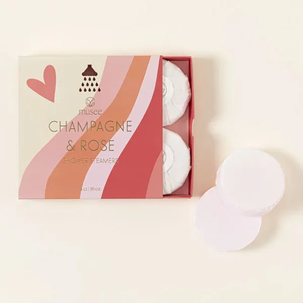 Champagne & Rose Shower Steamers