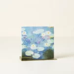 Claude Monet Water Lilies Flat Candle