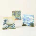 Claude Monet Water Lilies Flat Candle 3