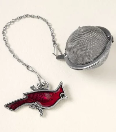 Comforting Cardinal Tea Infuser