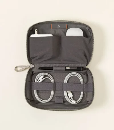 Compact Travel Cord Carrying Case