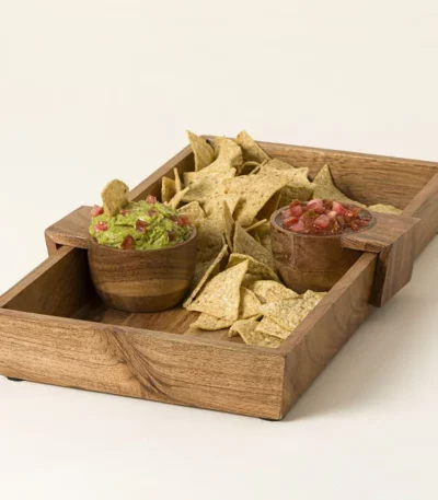 Convertible Chip & Dip Snack Server