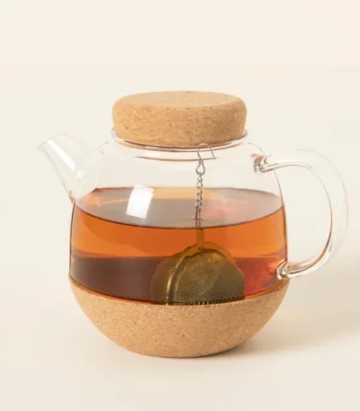 Cork & Glass Teapot