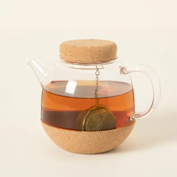 Cork & Glass Teapot