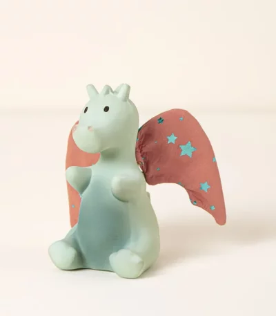 Crinkle Wings Natural Teething Dragon