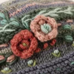 Crochet Flower Beanie 1