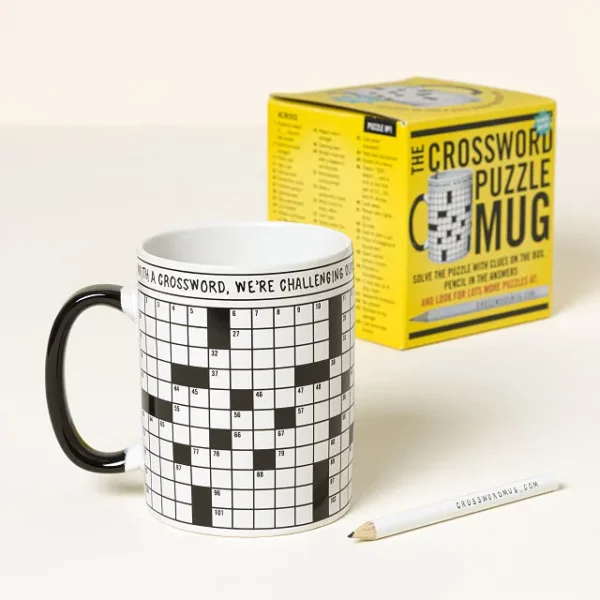 Crossword Puzzle Interactive Mug