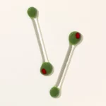 Dirty Martini Cocktail Stirrers - Set Of 2 2