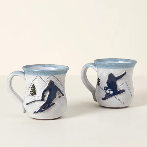 Downhill Ski & Snowboard Mugs