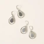 Druzy Drop Earrings