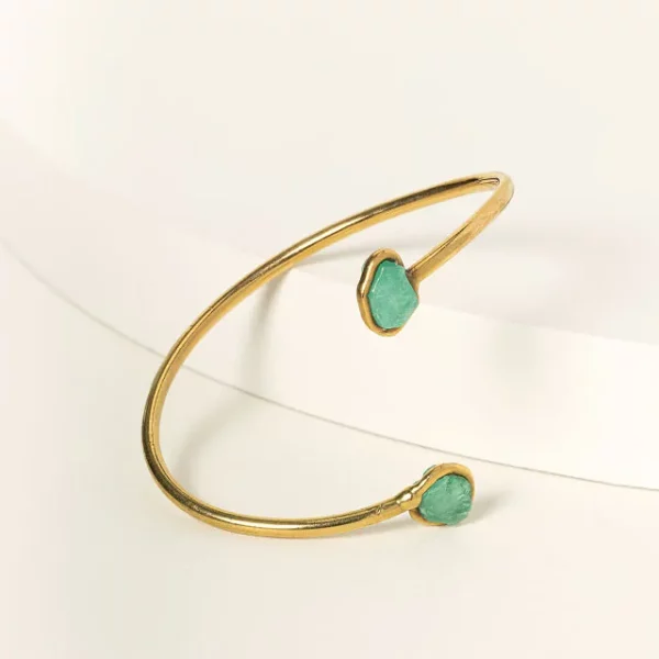 Emerald Matrix Bangle