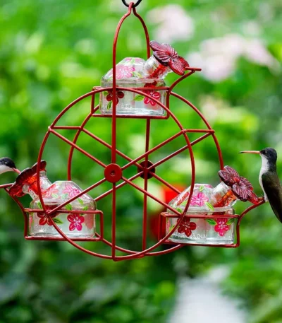 Ferris Wheel Hummingbird Feeder