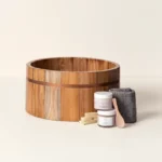 Foot Therapy Wood Soaking Tub 1