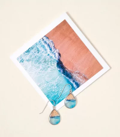 Go To Your Happy Place - Ocean Earrings