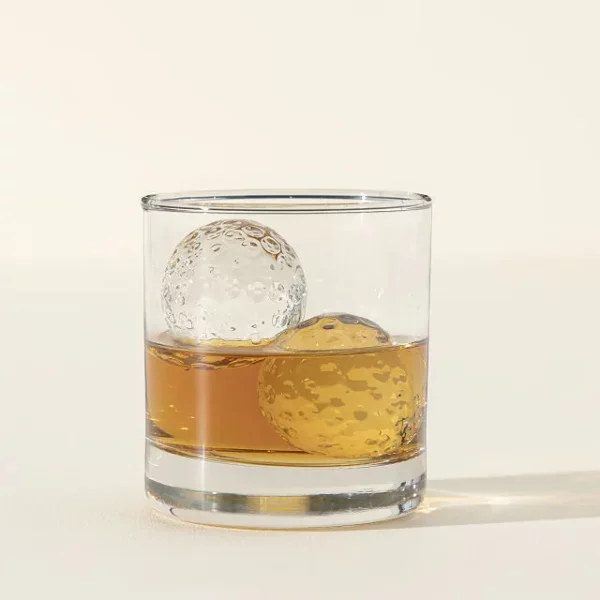 Golf Ball Whiskey Chillers - Set Of 2