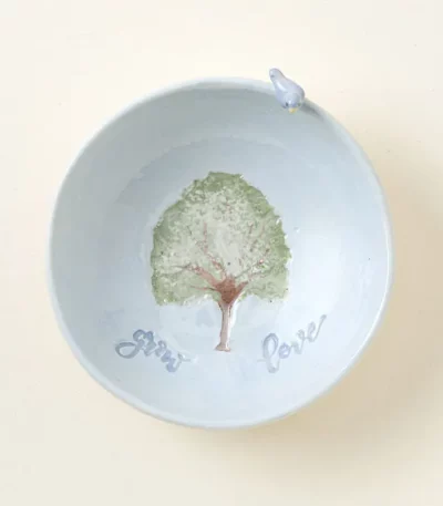 Grow Love Handmade Ceramic Bowl